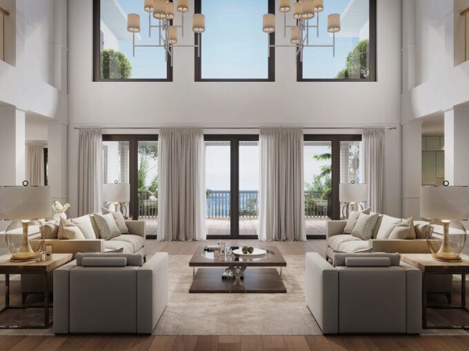 Interior 3D Rendering: Luxury Villa in Florida