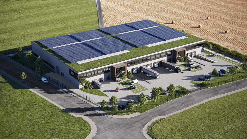 3D-Rendering-Ware-house