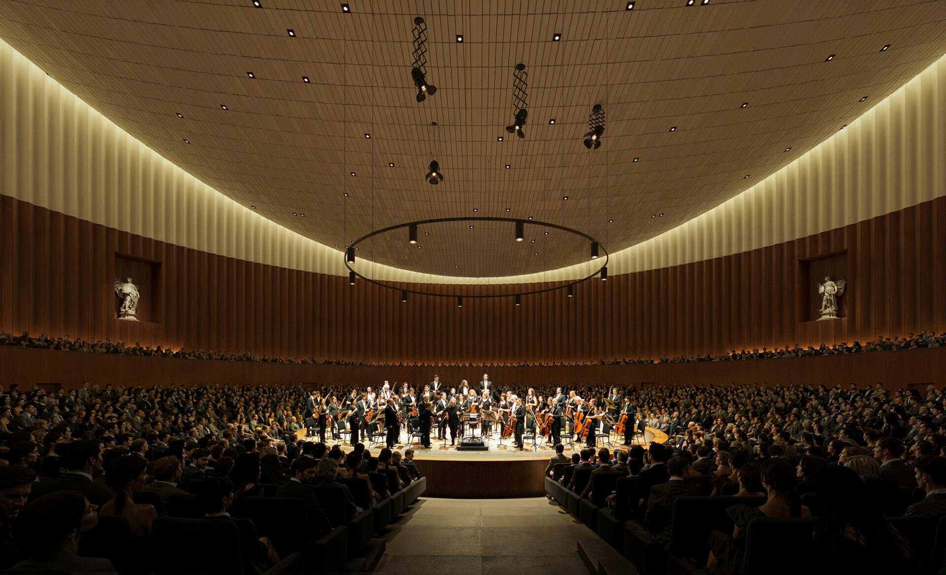 3D Interior Rendering Services Concert Hall