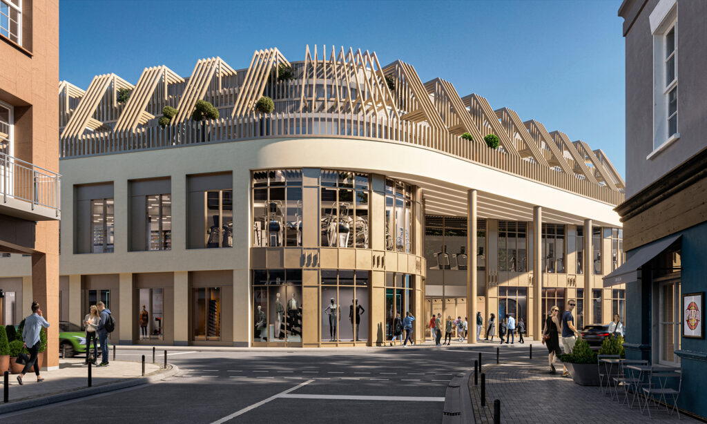 Retail Exterior 3D Rendering Services