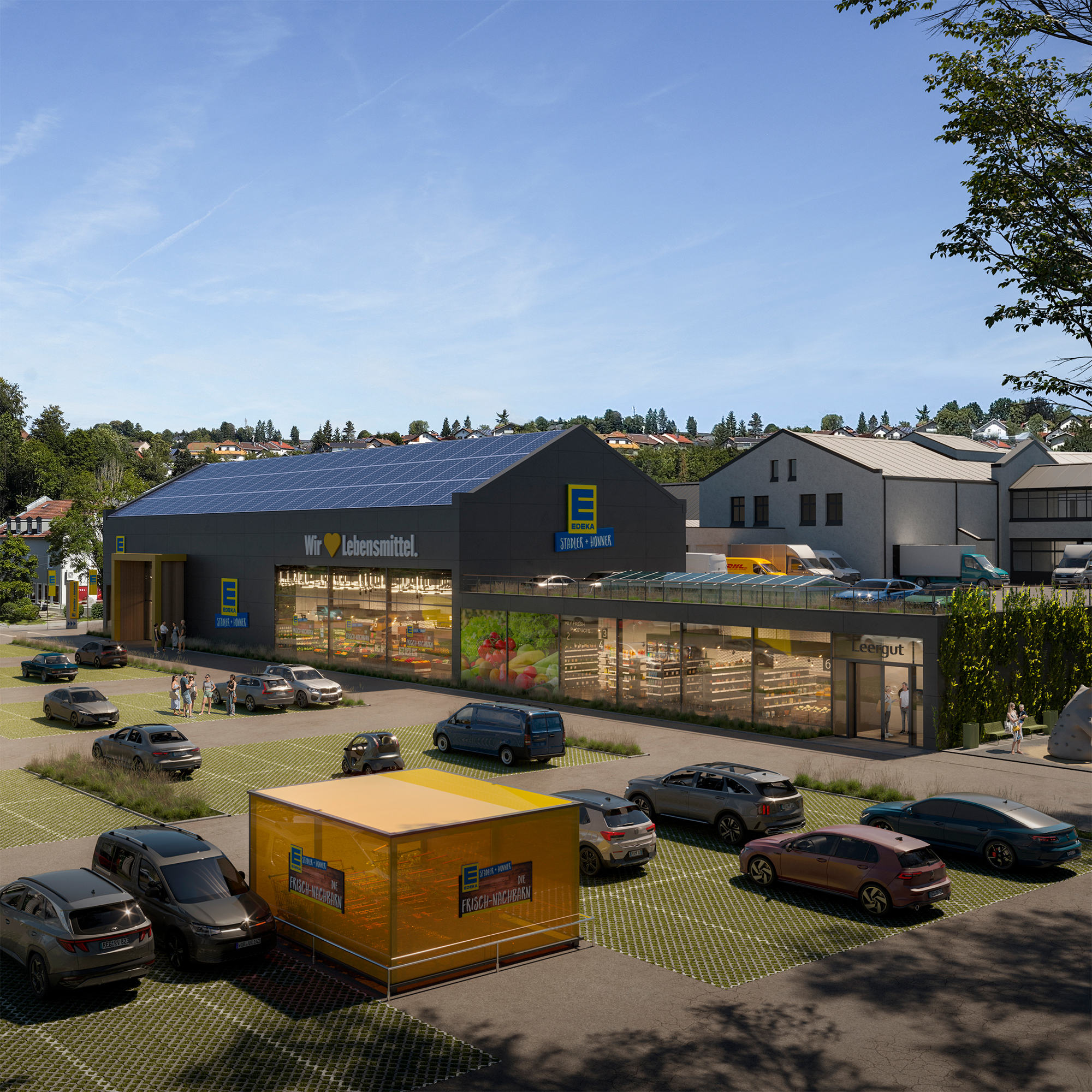 Retail Exterior 3D Rendering Services