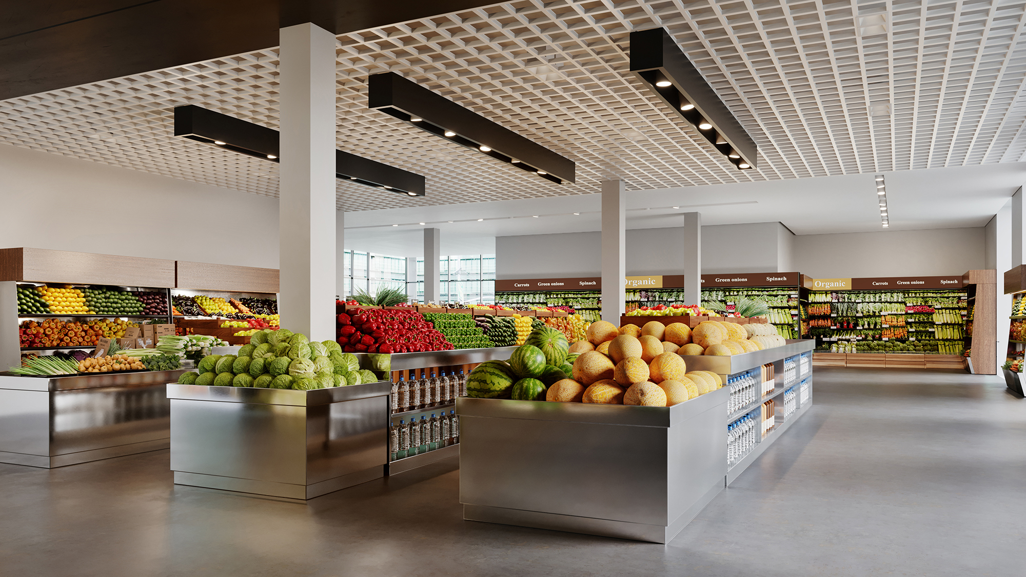 Retail Interior 3D Rendering Services