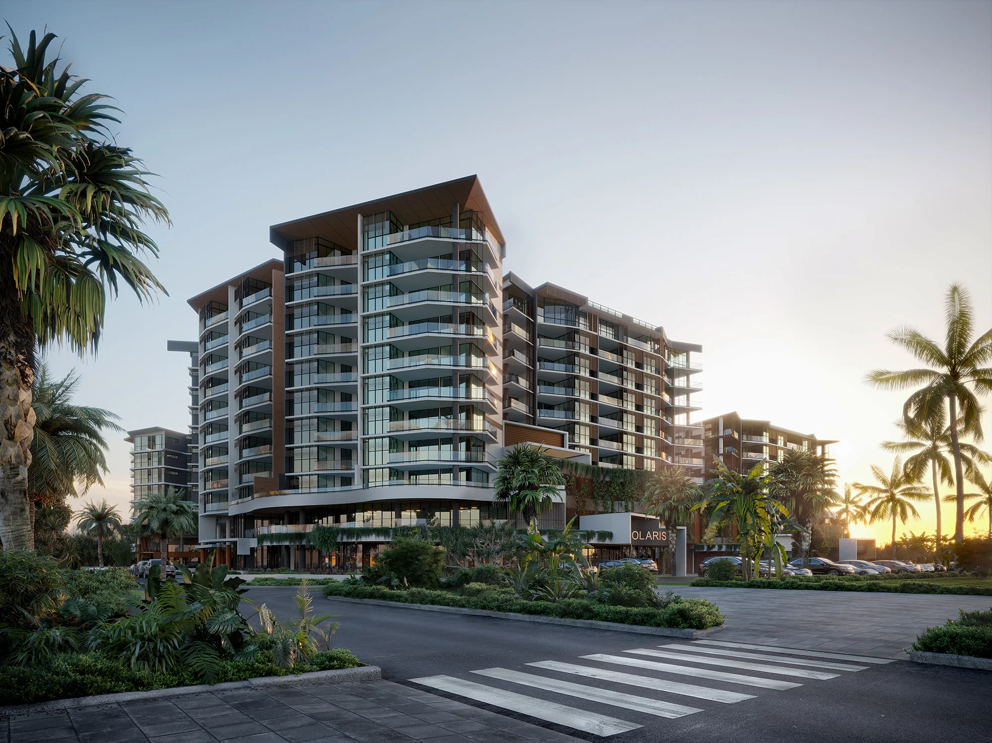 Apartment And Tower Visualization For Urban Projects