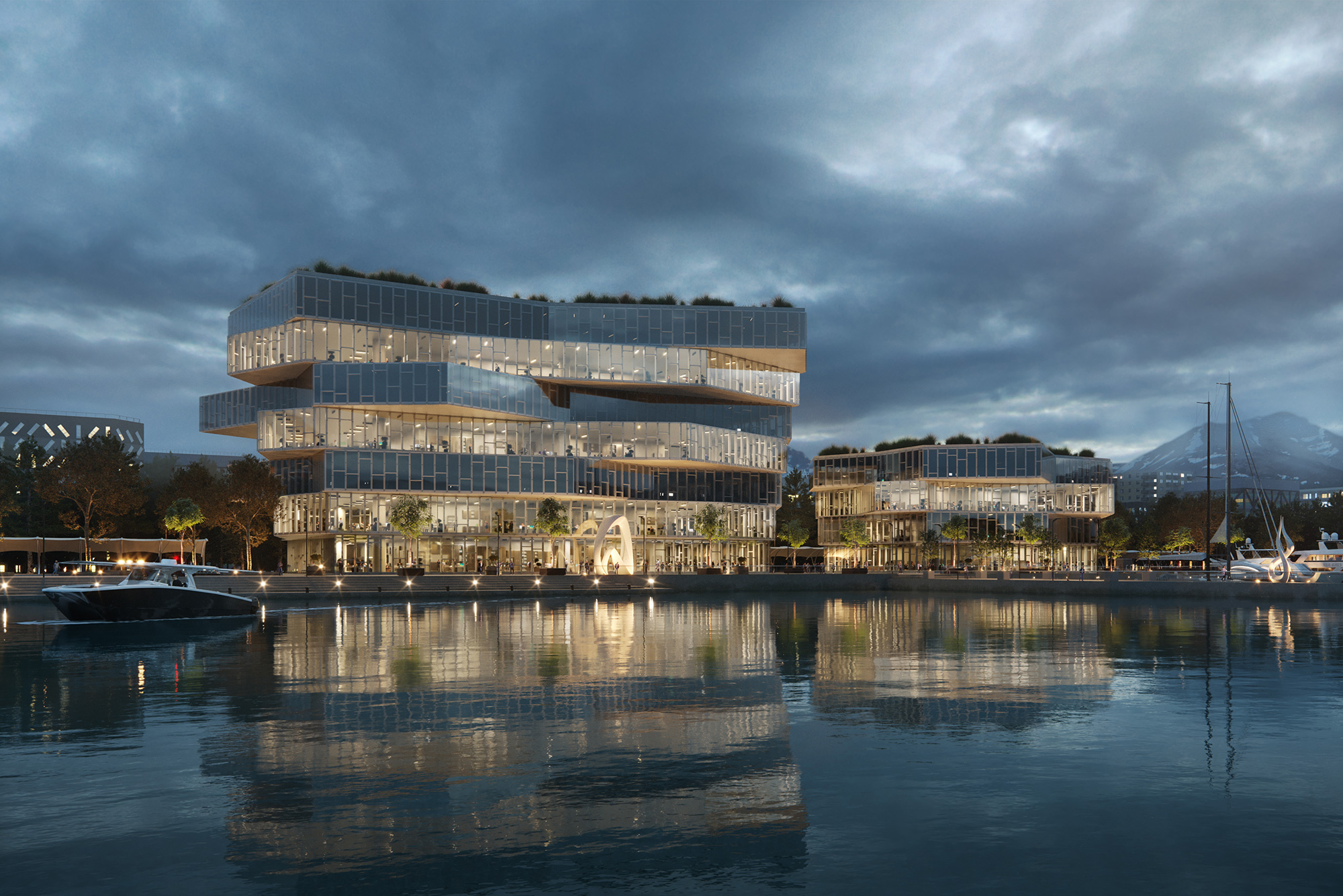 Public And Civic Building Visualization For Community Projects