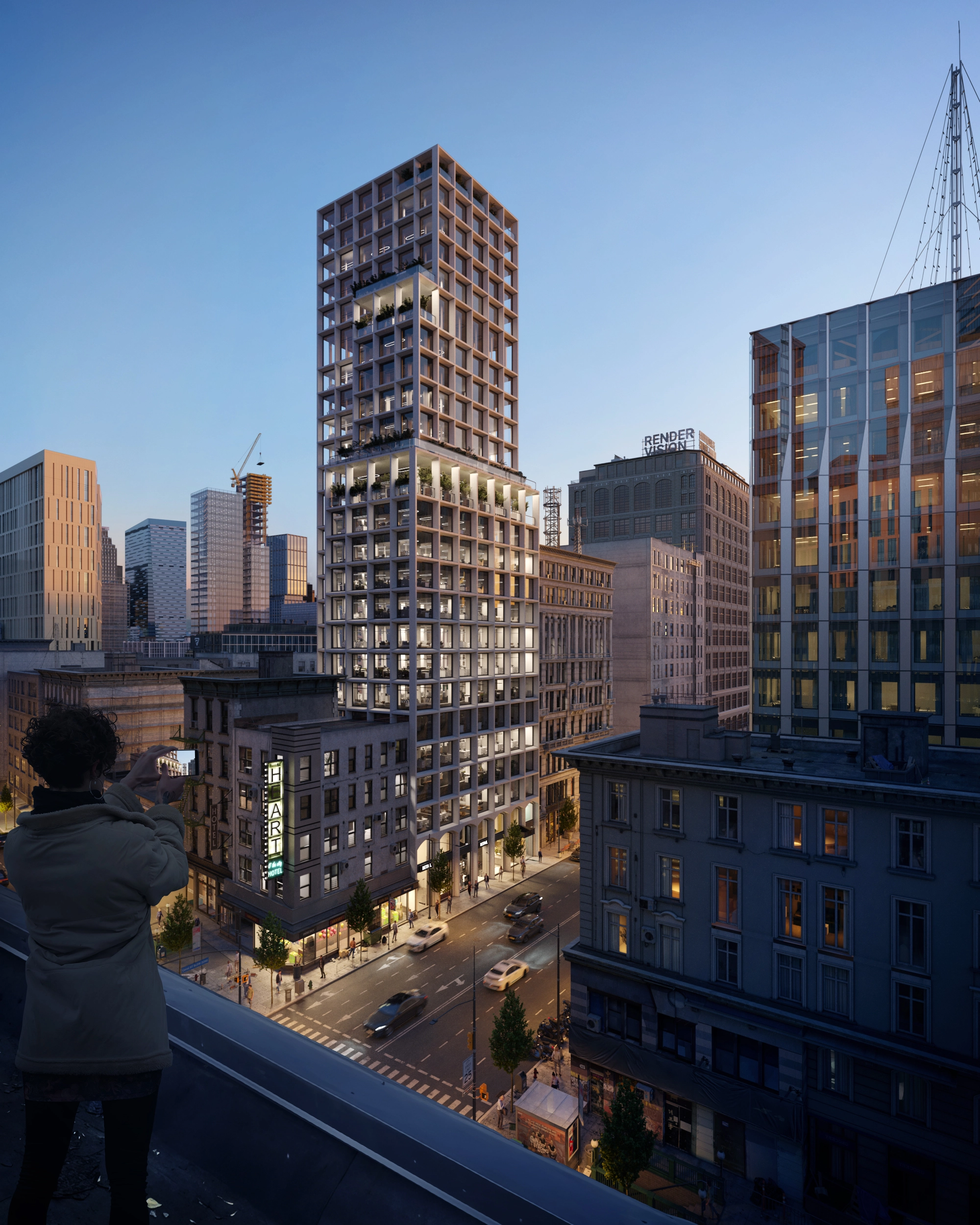 Exterior Visualization: Blending New and Old in Manhattan